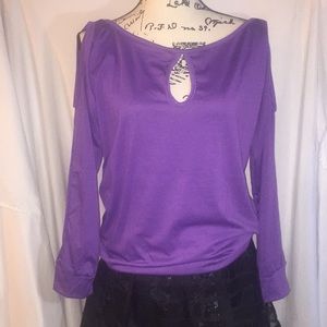 2/$15 cold shoulder blouse